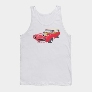 Red Car Tank Top